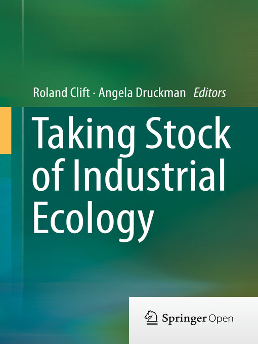 Title details for Taking Stock of Industrial Ecology by Roland Clift - Available